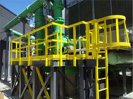 FRP, GRP and Steel Hand Rails Supplier in UAE and Qatar